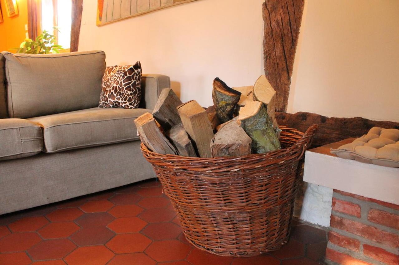La Chaumiere Aux Faisans Villa Ablon ภายนอก รูปภาพ